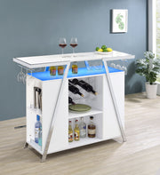 Araceli Home Bar with LED Lighting - Furniture City (CA)l