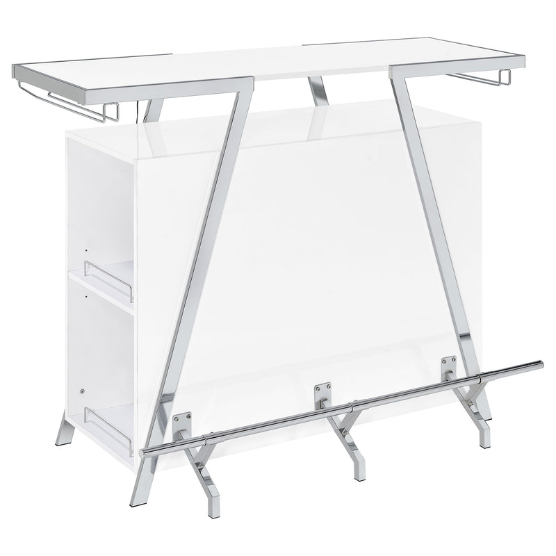 Araceli Home Bar with LED Lighting - Furniture City (CA)l