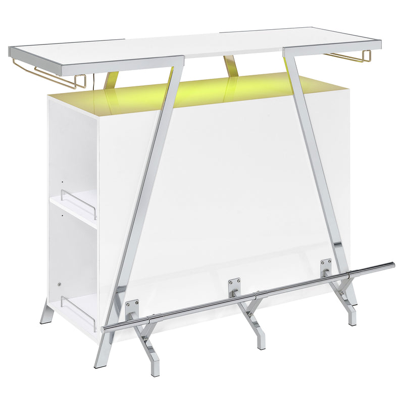 Araceli Home Bar with LED Lighting - Furniture City (CA)l