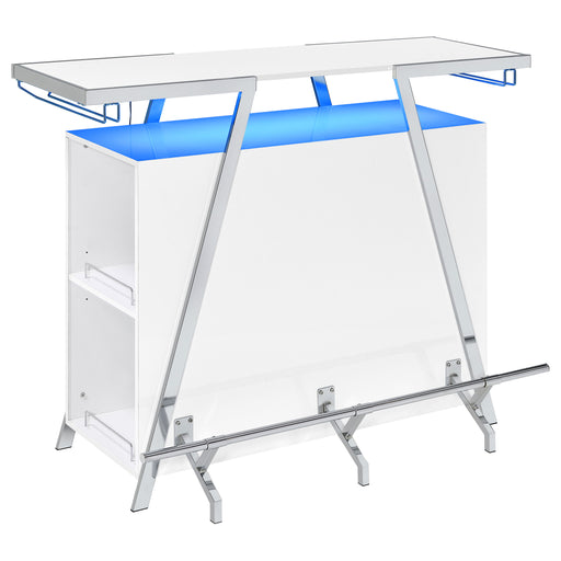 Araceli Home Bar with LED Lighting - Furniture City (CA)l