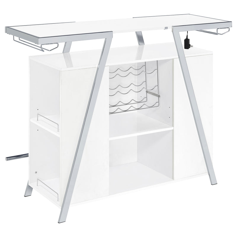 Araceli Home Bar with LED Lighting - Furniture City (CA)l