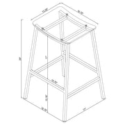 Jovani Bar Stool - Furniture City (CA)l