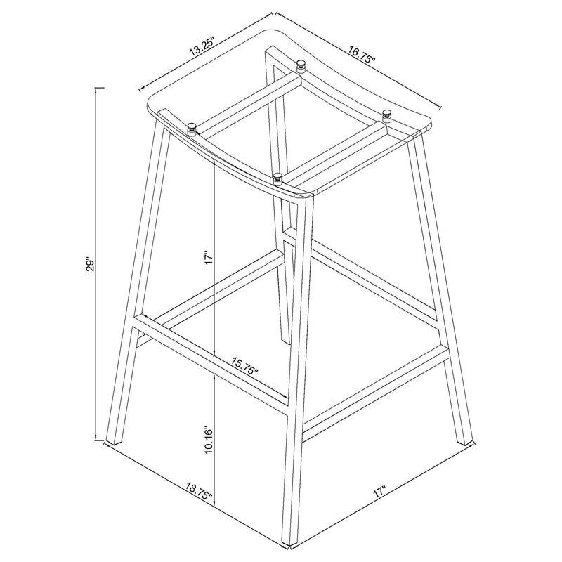 Jovani Bar Stool - Furniture City (CA)l