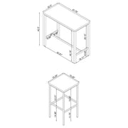 Natividad Bar Table Set - Furniture City (CA)l