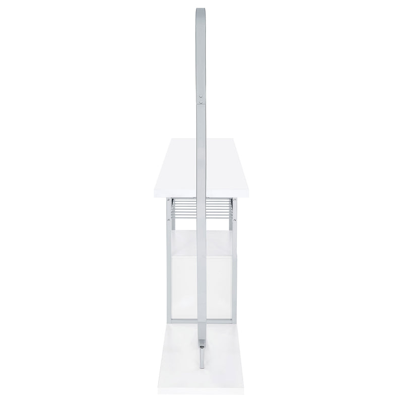 Risley Wine Cabinet with LED Lighting - Furniture City (CA)l