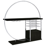 Risley Wine Cabinet with LED Lighting - Furniture City (CA)l
