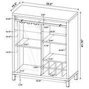 Arlington Bar Cabinet - Furniture City (CA)l