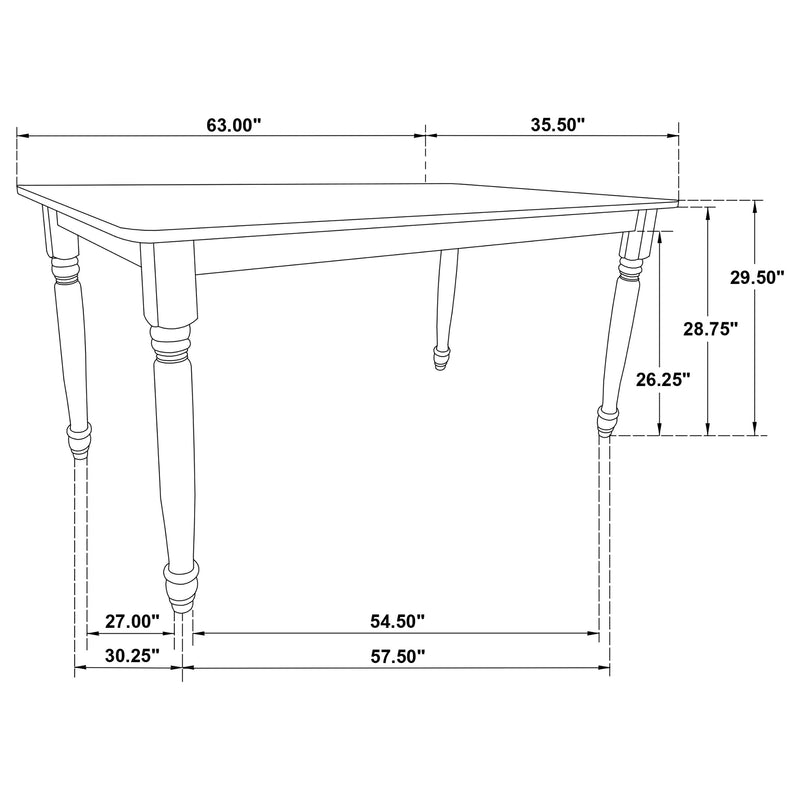 Hollyoak Dining Set - Furniture City (CA)l