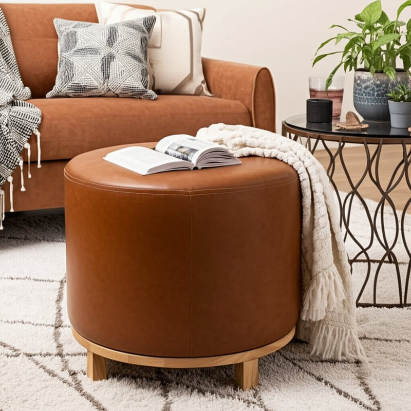 18x18-faux-leather-ottoman-with-wood-base-brown-11