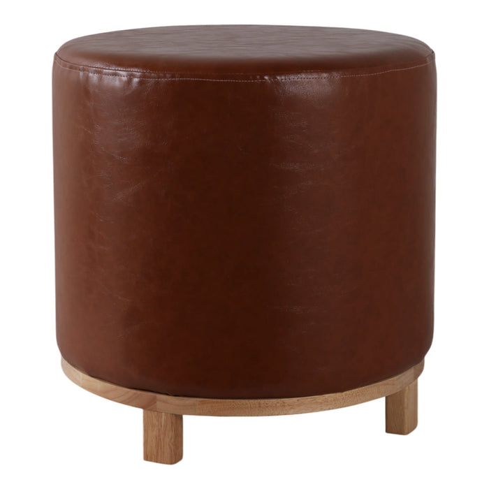 18x18-faux-leather-ottoman-with-wood-base-brown-2