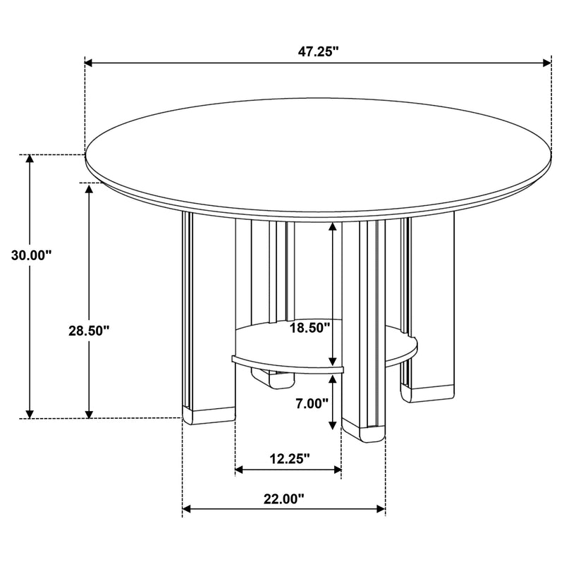 Ottowa Dining Table - Furniture City (CA)l
