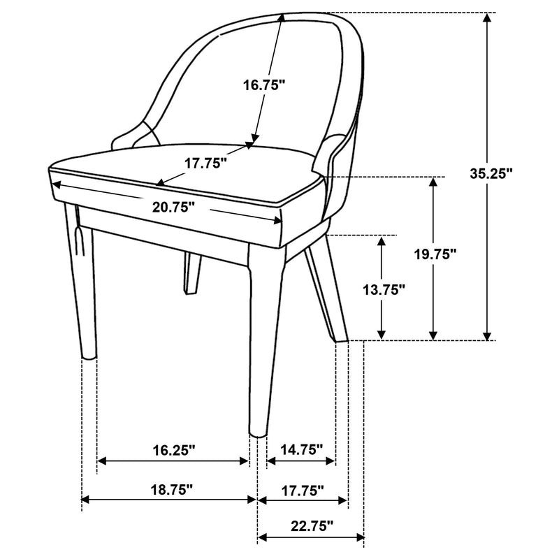 Reseda Dining Set - Furniture City (CA)l