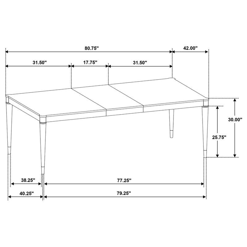 Reseda Dining Set - Furniture City (CA)l