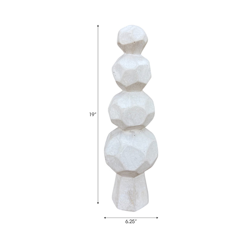19x6-faceted-rocks-paper-mache-sculpture-white-8