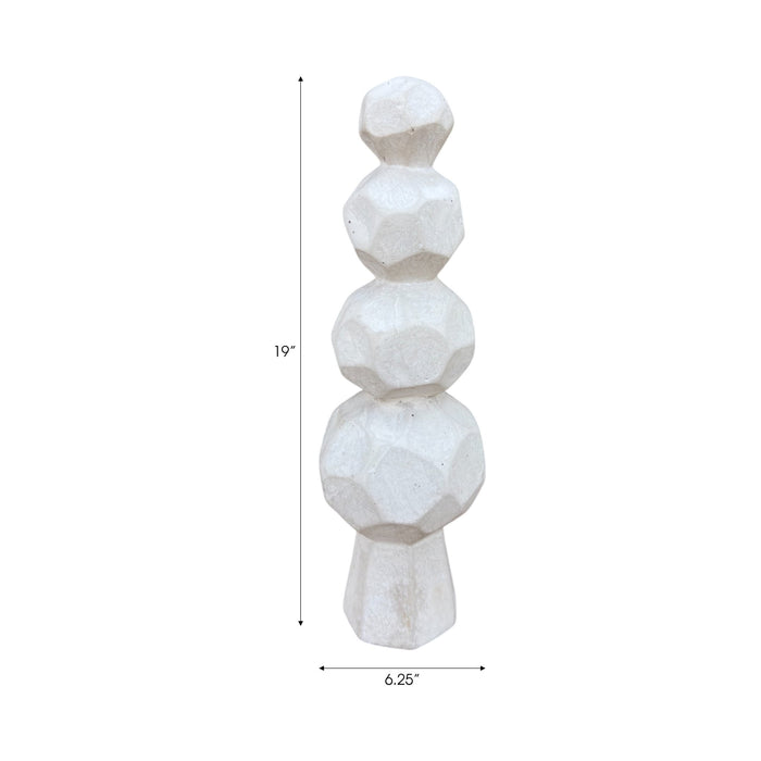 19x6-faceted-rocks-paper-mache-sculpture-white-8