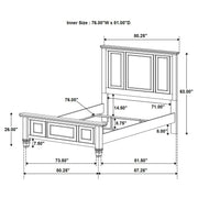 Sandy Beach Bedroom Set - Furniture City (CA)l