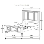 Sandy Beach Bedroom Set - Furniture City (CA)l