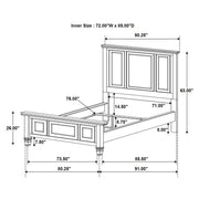 Sandy Beach Bedroom Set - Furniture City (CA)l