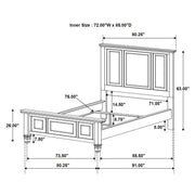 Sandy Beach Bedroom Set - Furniture City (CA)l