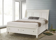 Sandy Beach Panel Platform Storage Bed - Furniture City (CA)l