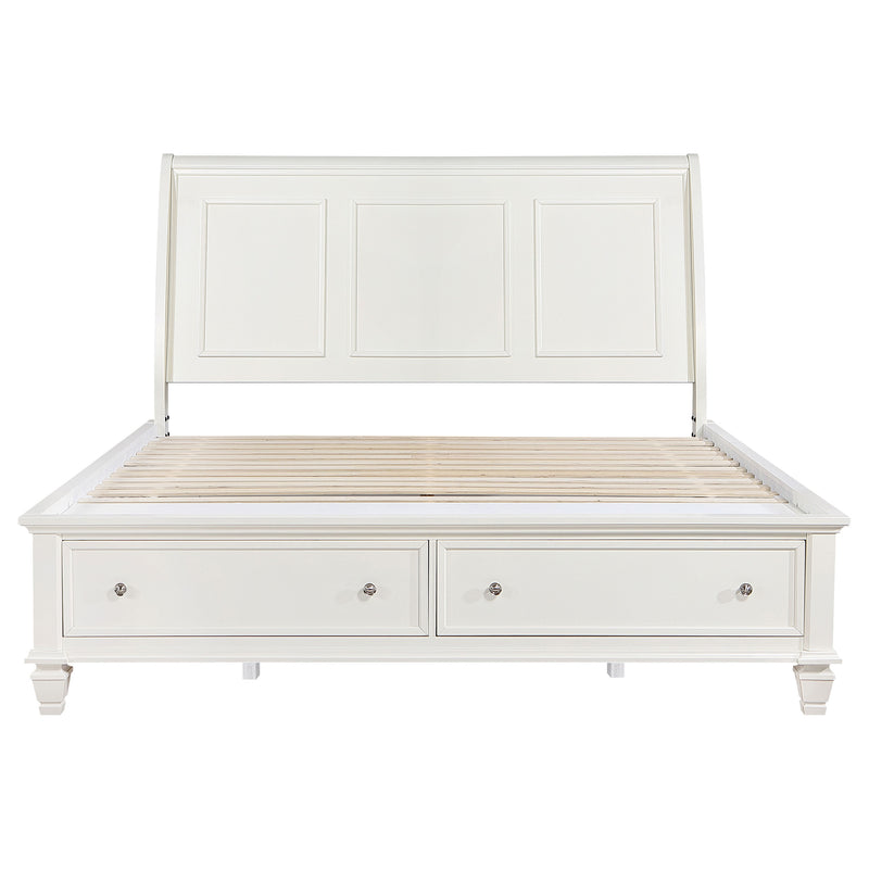 Sandy Beach Panel Platform Storage Bed - Furniture City (CA)l