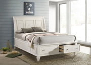 Sandy Beach Panel Platform Storage Bed - Furniture City (CA)l
