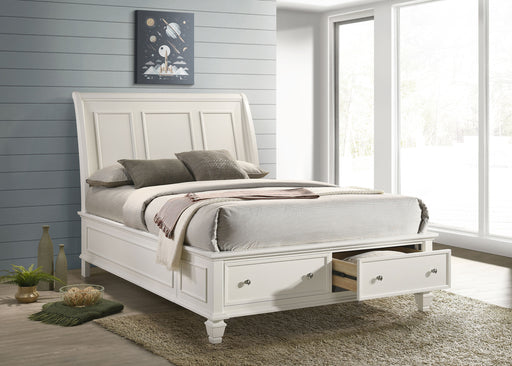 Sandy Beach Panel Platform Storage Bed - Furniture City (CA)l