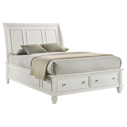 Sandy Beach Panel Platform Storage Bed - Furniture City (CA)l