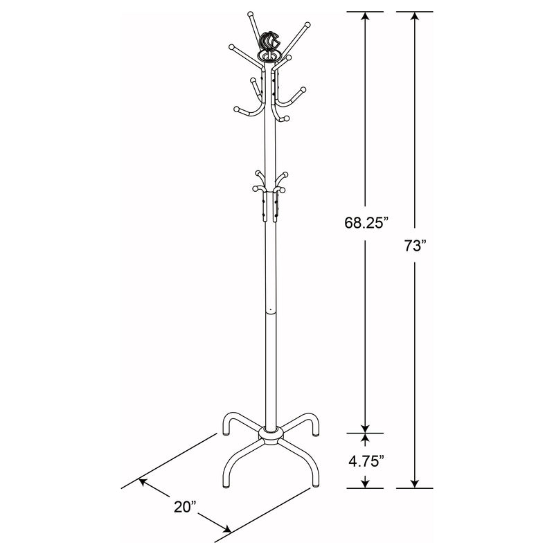 Collier Coat Rack - Furniture City (CA)l