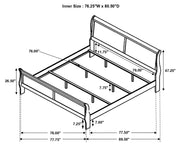 Louis Philippe Bedroom Set - Furniture City (CA)l