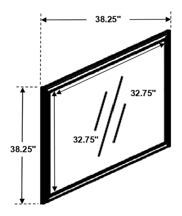 Louis Philippe Panel Bedroom Set with High Headboard