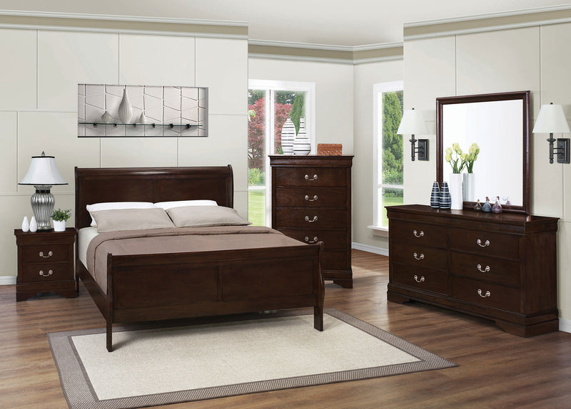 Louis Philippe Bedroom Set - Furniture City (CA)l