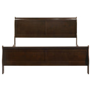 Louis Philippe Sleigh Panel Bed - Furniture City (CA)l