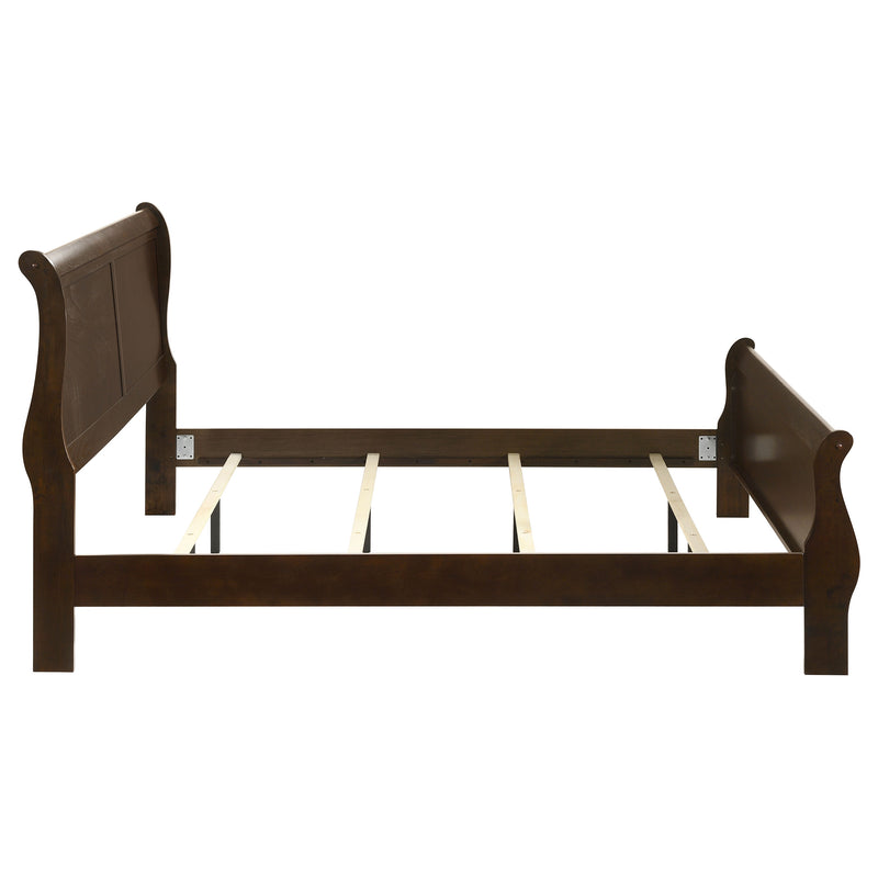 Louis Philippe Sleigh Panel Bed - Furniture City (CA)l