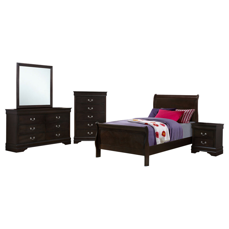 Louis Philippe Bedroom Set - Furniture City (CA)l
