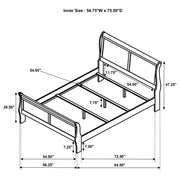 Louis Philippe Bedroom Set - Furniture City (CA)l