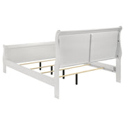 Louis Philippe Sleigh Panel Bed - Furniture City (CA)l