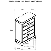 Louis Philippe Bedroom Set - Furniture City (CA)l