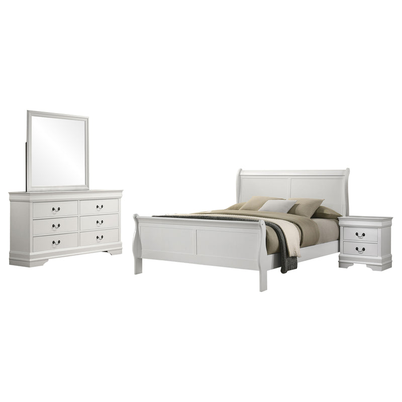 Louis Philippe Bedroom Set - Furniture City (CA)l