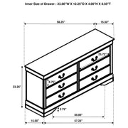 Louis Philippe Bedroom Set - Furniture City (CA)l