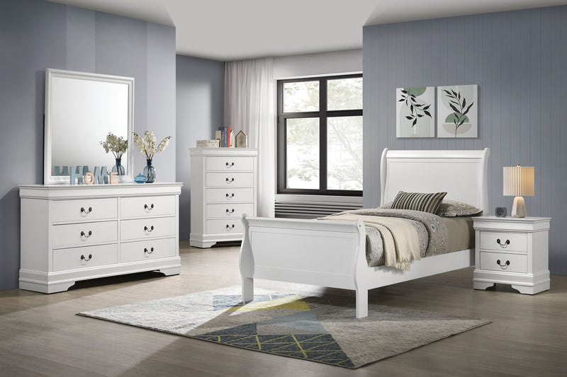 Louis Philippe Bedroom Set - Furniture City (CA)l