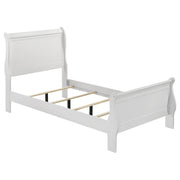 Louis Philippe Sleigh Panel Bed - Furniture City (CA)l