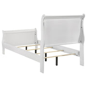 Louis Philippe Sleigh Panel Bed - Furniture City (CA)l