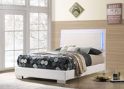 Felicity Panel Bed with LED Lighting - Furniture City (CA)l