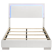 Felicity Panel Bed with LED Lighting - Furniture City (CA)l