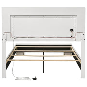 Felicity Panel Bed with LED Lighting - Furniture City (CA)l