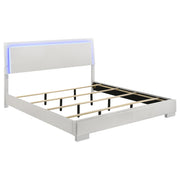 Felicity Panel Bed with LED Lighting - Furniture City (CA)l