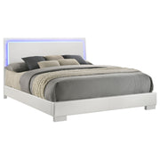 Felicity Panel Bed with LED Lighting - Furniture City (CA)l
