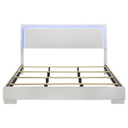 Felicity Panel Bed with LED Lighting - Furniture City (CA)l