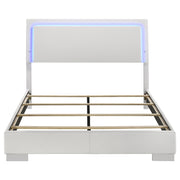 Felicity Panel Bed with LED Lighting - Furniture City (CA)l
